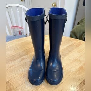 LL bean wellie rain boots kids size 2